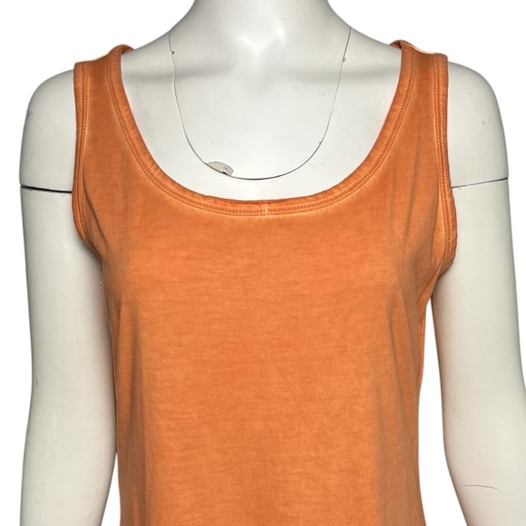 Peruvian Connection Pima Cotton Tigerlily Vintage Wash Tank Dress Size M NWT - Picture 2 of 8